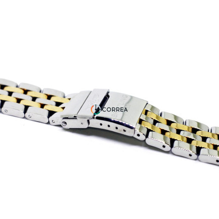 Браслет для часов Breitling Chronomat GMT комбинированный BBR-001 - 8